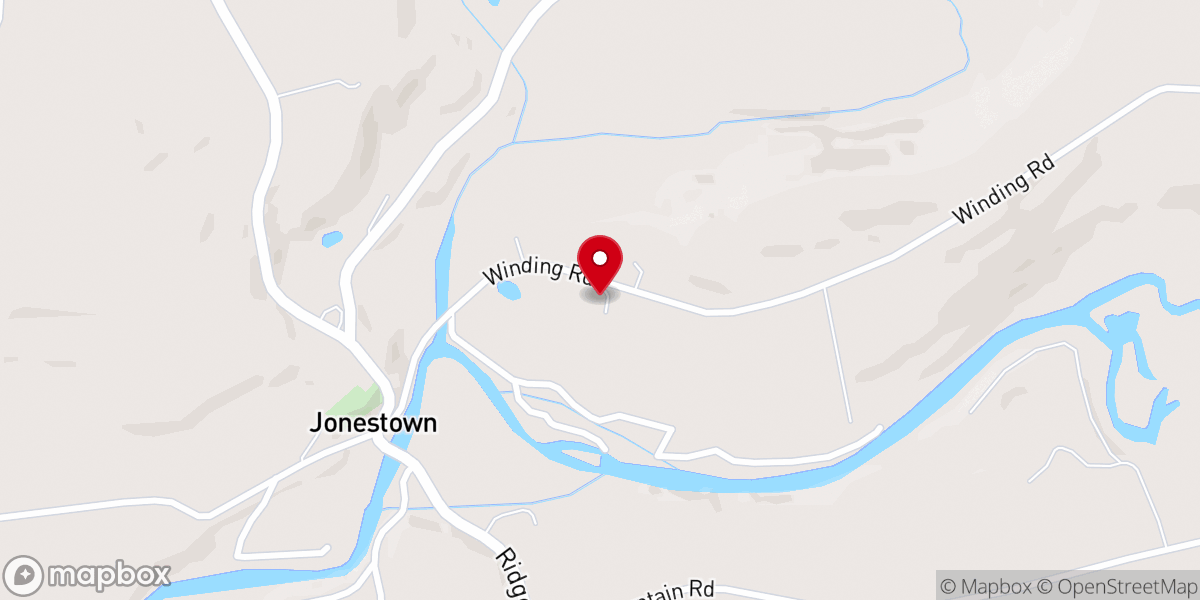 Map showing location of Christian Covenant Community