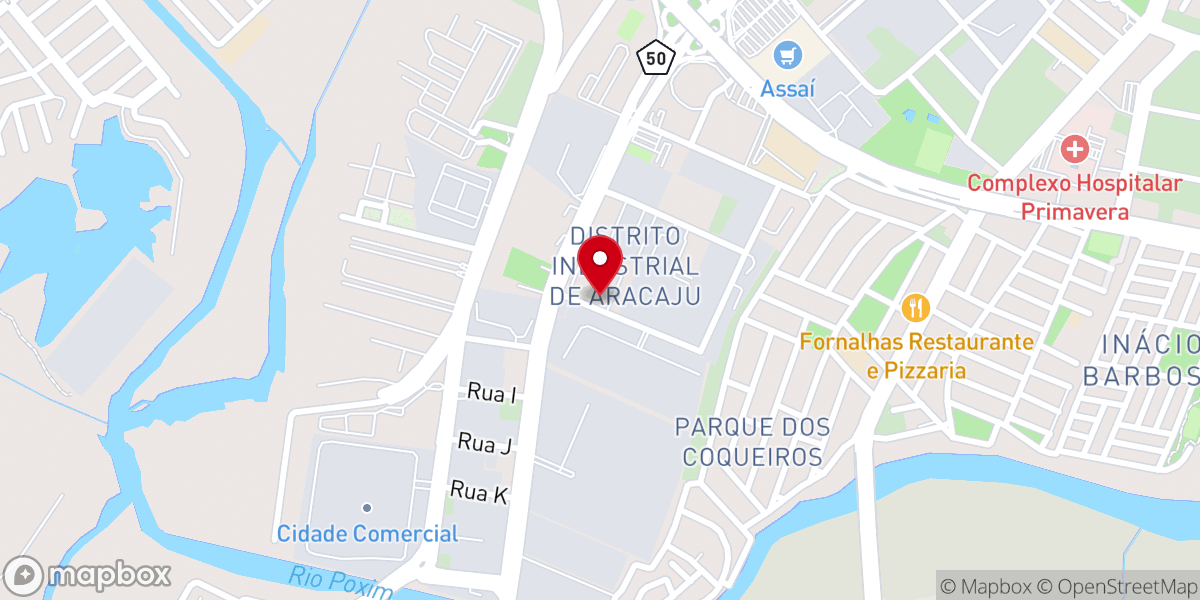 Map showing location of Família Renovada