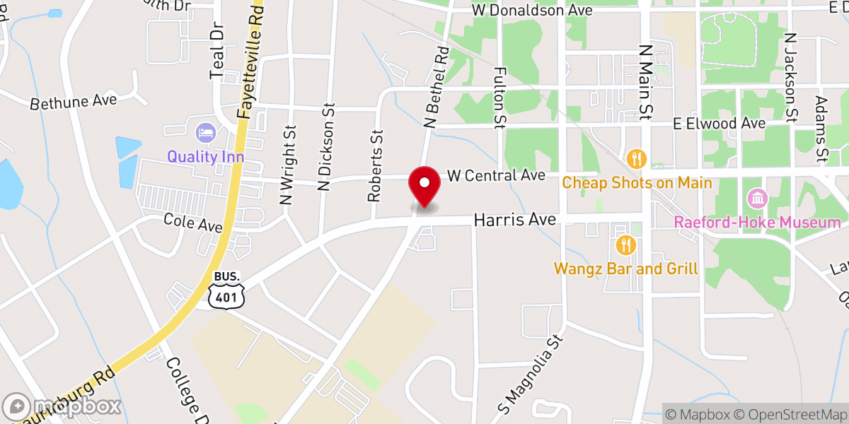 Map showing location of New Beginningz Praise