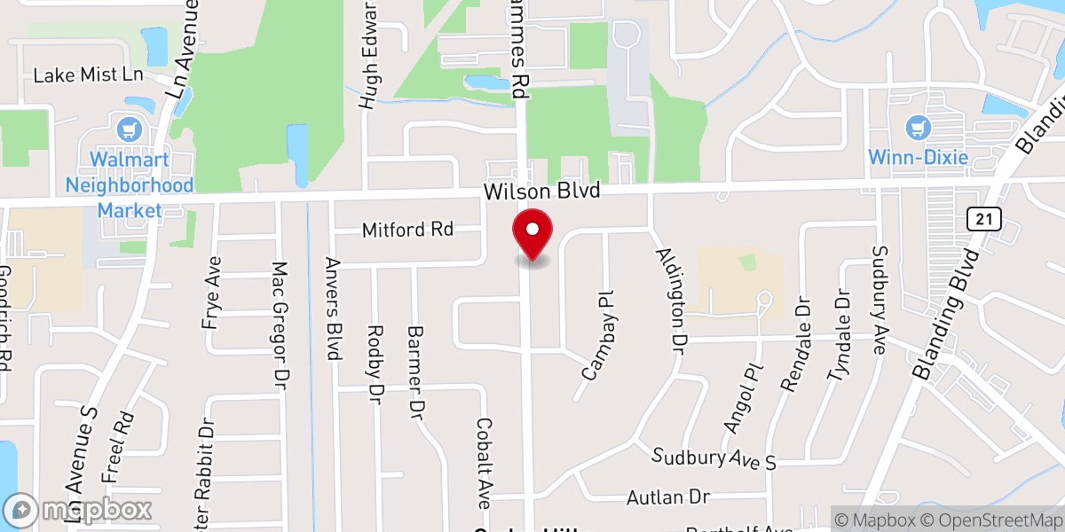 Map showing location of New Creation Christian Ministries Inc