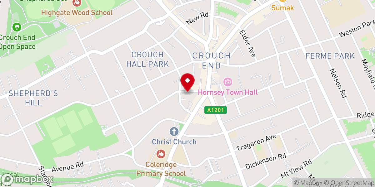 Map showing location of Li temple