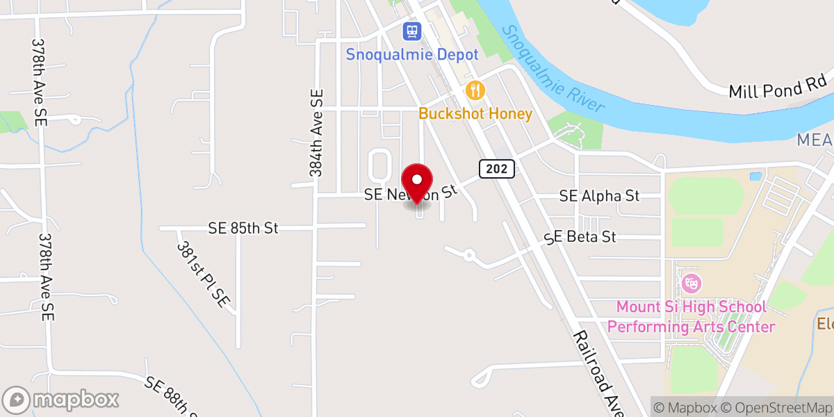 Map showing location of St Joseph's Parish School