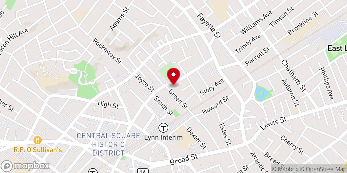Map showing location of Iglesia Evangélica El Santuario