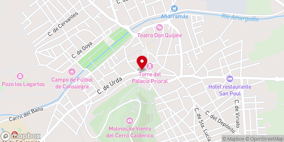 Map showing location of Ermita del Stmo. Cristo de la Vera-Cruz