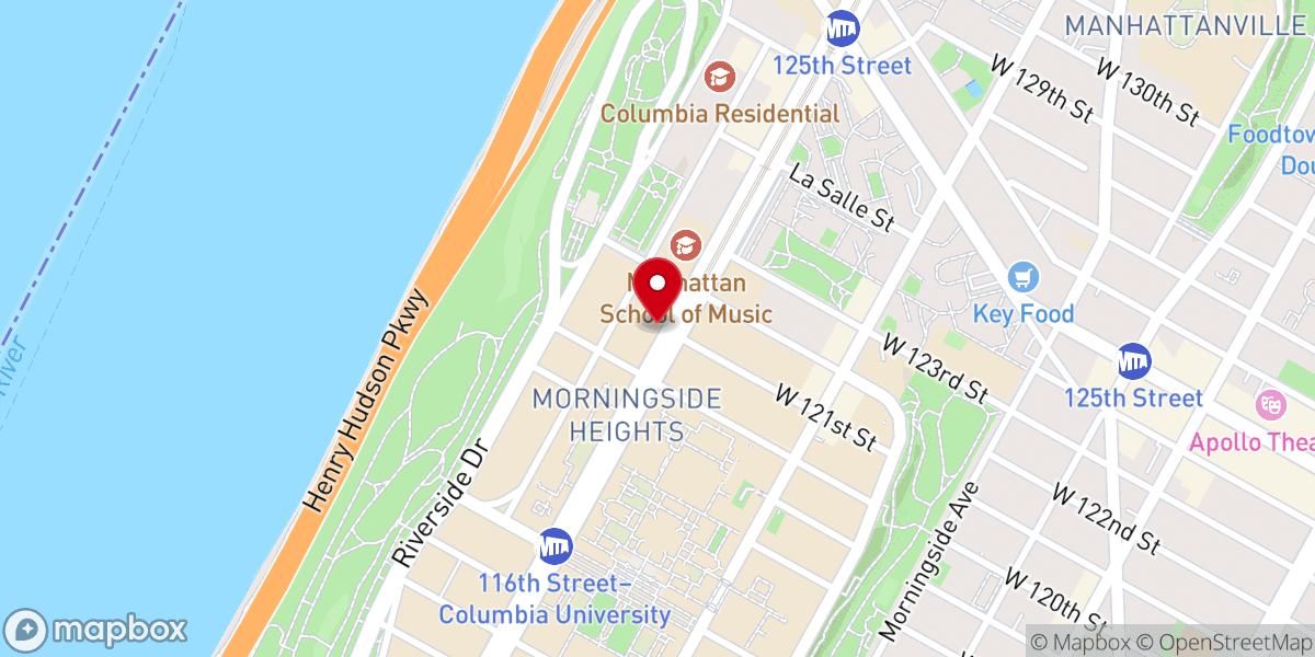 Map showing location of Emmanuel Presbyterian Church