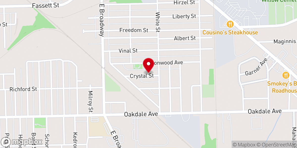 Map showing location of Miys Chapel United Holy Church