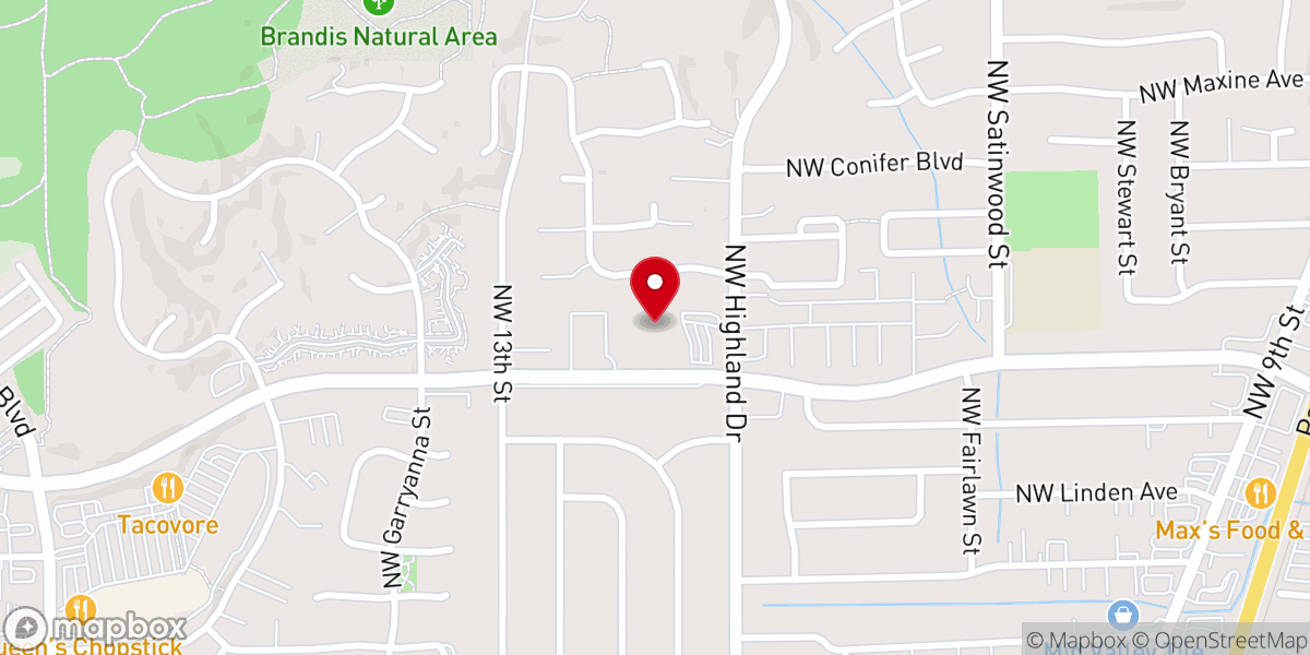 Map showing location of Christ Central Anglican Church