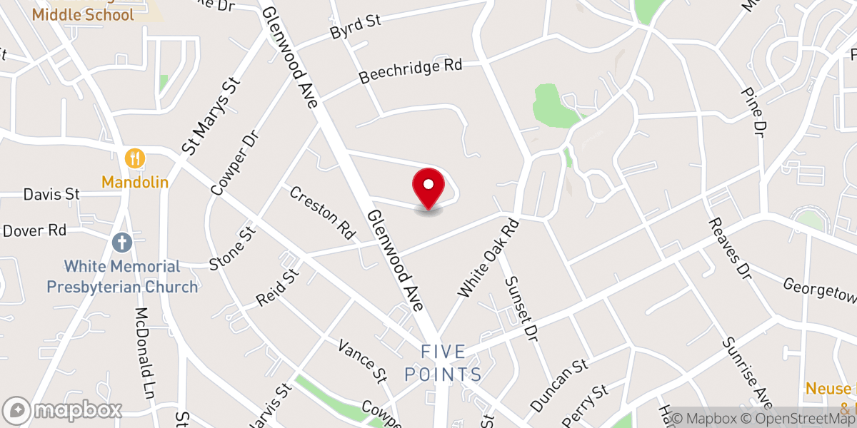 Map showing location of Capitol Commission Inc
