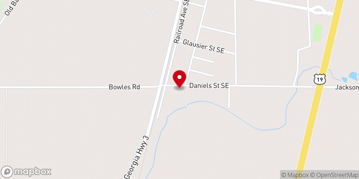 Map showing location of Christian Life Fellowship