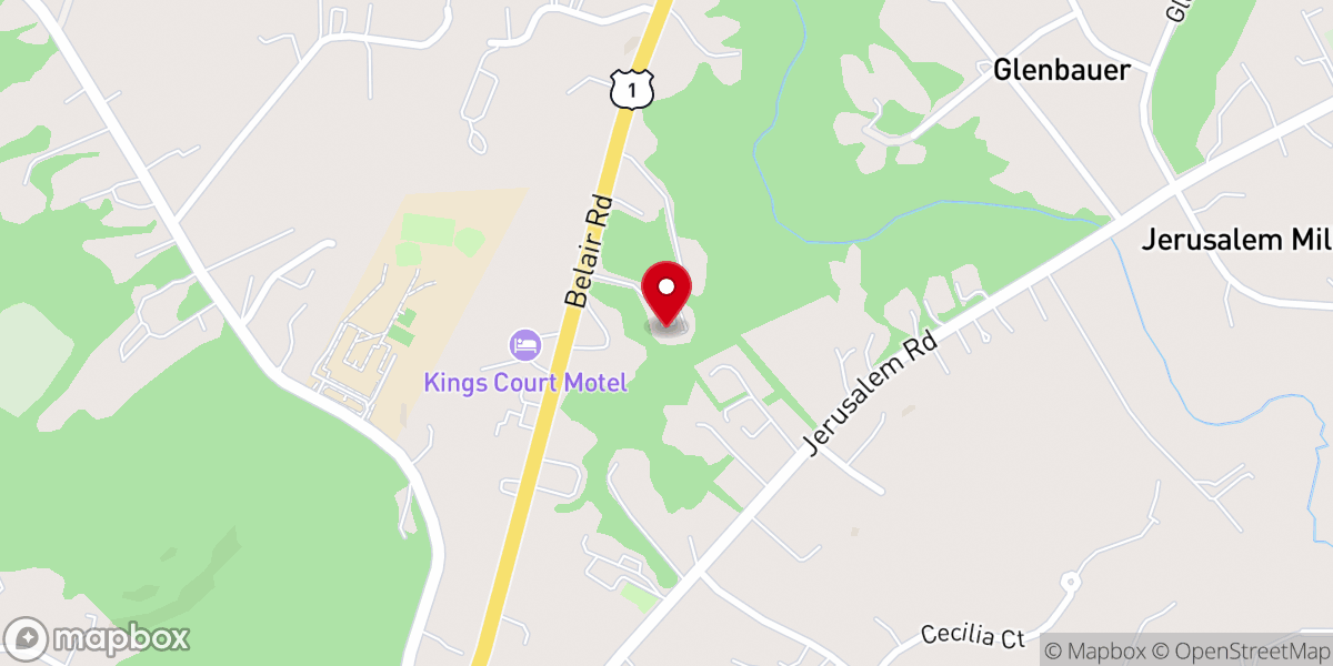 Map showing location of Pilgrim Presbyterian Bible Church, FPBPC