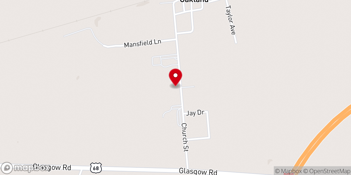 Map showing location of The Blanford House