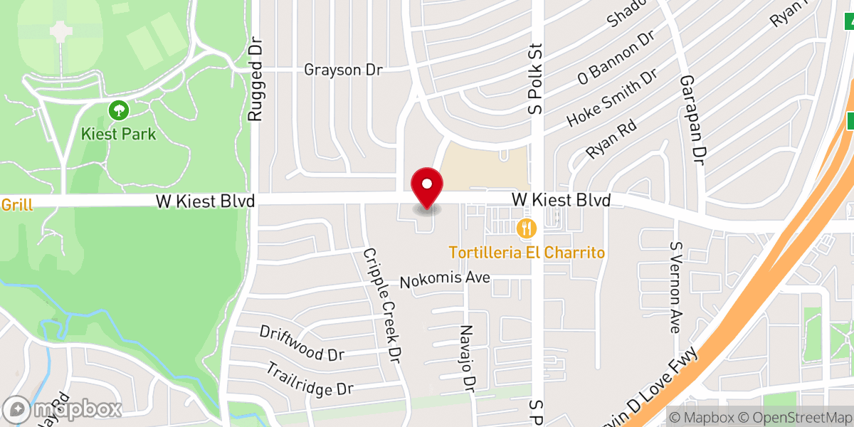 Map showing location of St. Augustine's Episcopal Church
