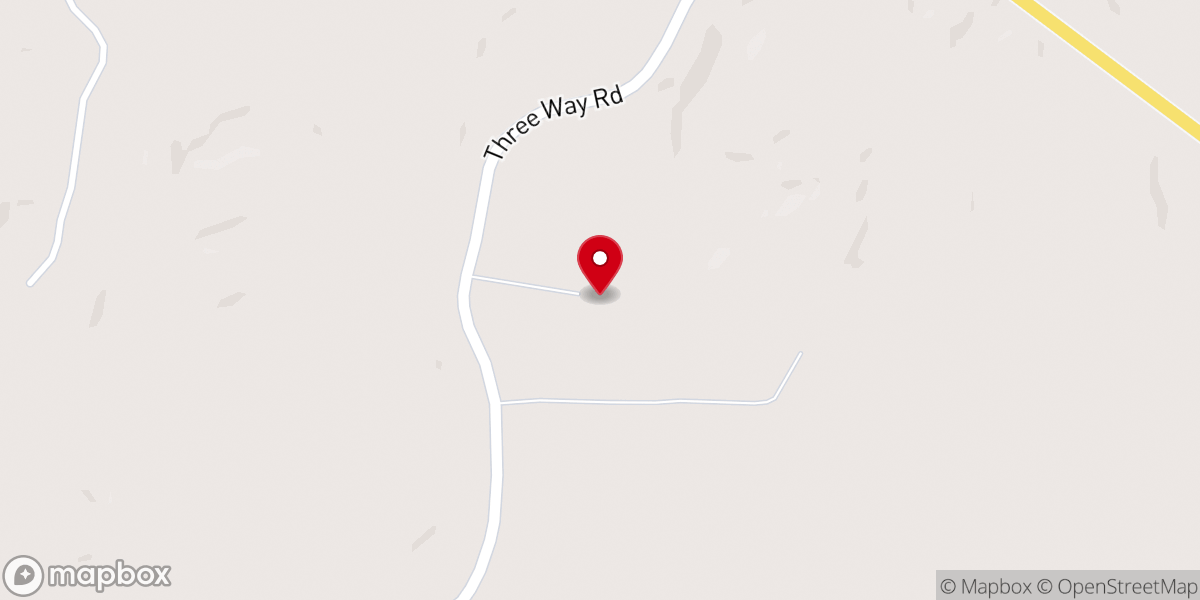 Map showing location of Bath Springs Missionary Baptist Church