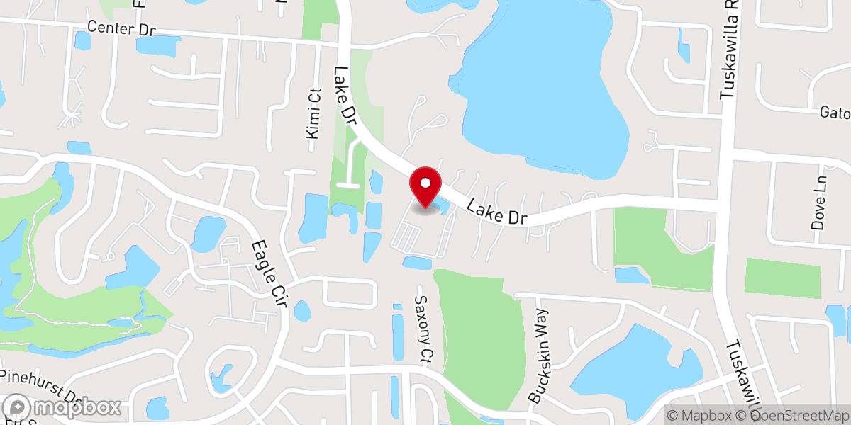 Map showing location of Willow Creek Church PCA