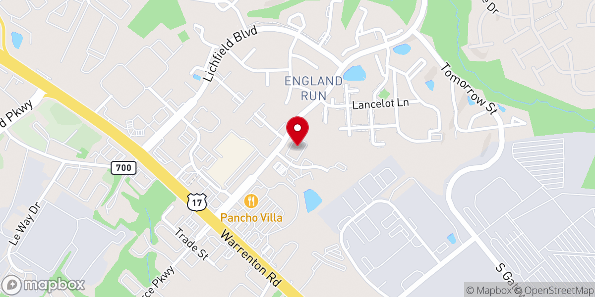 Map showing location of Real Life Community Church