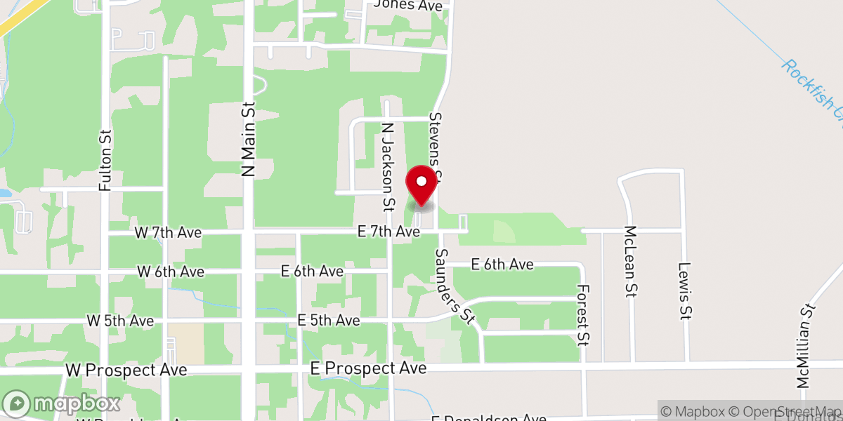 Map showing location of Mount Sinai Church Of Living Word