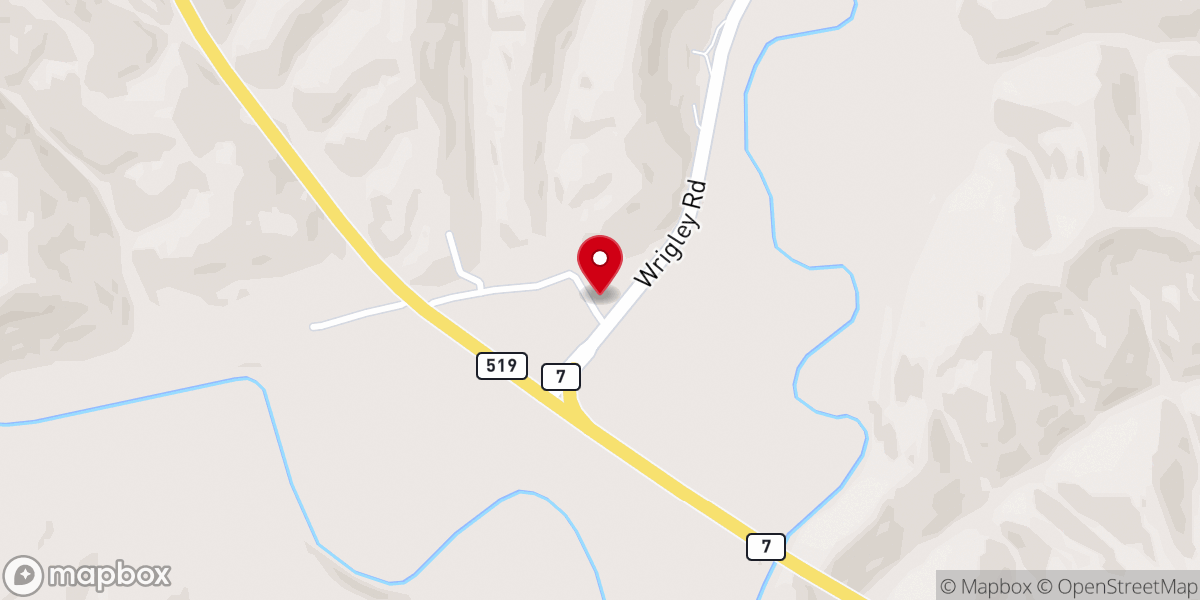 Map showing location of West Liberty Church of God Land