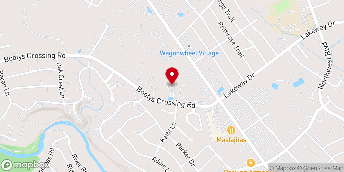 Map showing location of Faith Impact Church