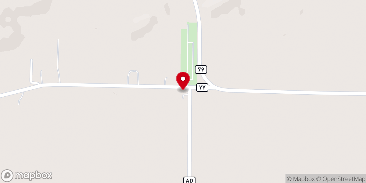 Map showing location of Grassy Creek Presbyterian Church