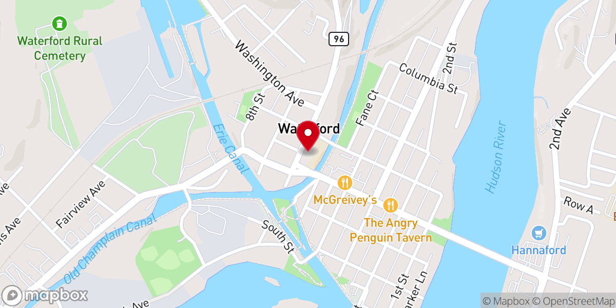 Map showing location of St Mary's Roman Catholic Church