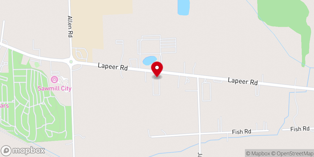 Map showing location of The Station Wesleyan Church