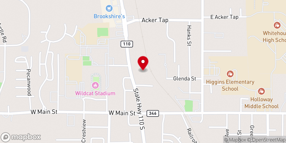 Map showing location of The Gospel Lighthouse Church