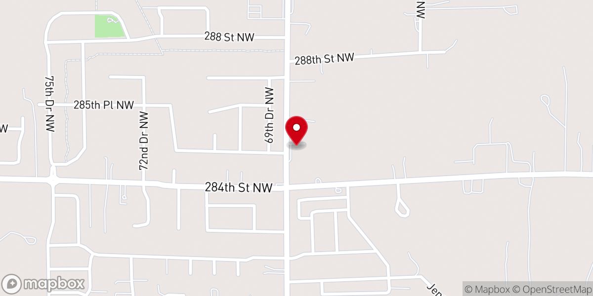 Map showing location of Cedarhome Seventh-day Adventist Church