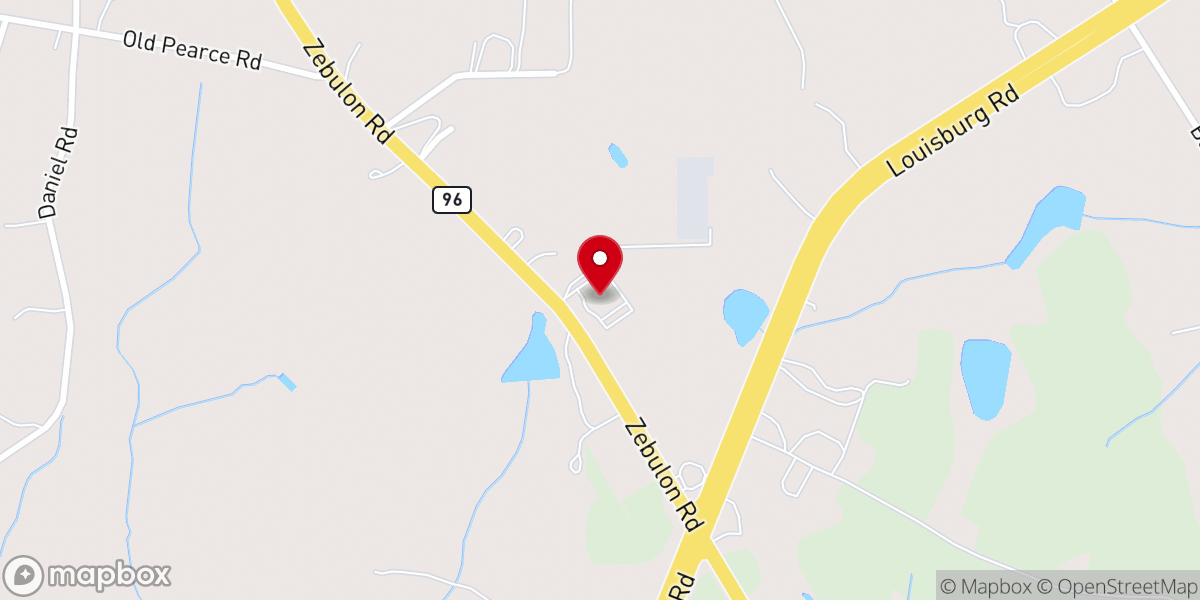 Map showing location of New Life Church