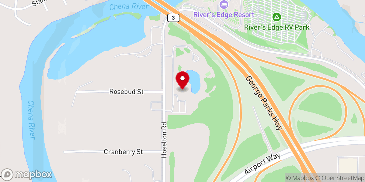 Map showing location of Journey Christian Church
