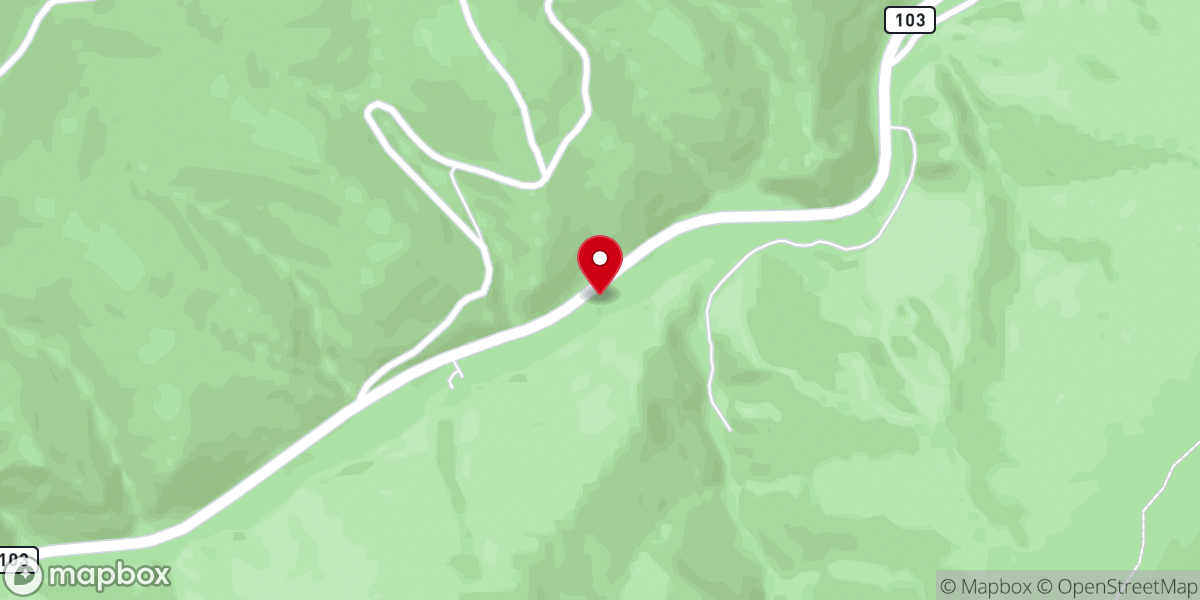 Map showing location of Blackstone Rivers Ranch