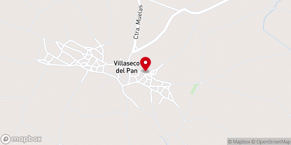 Map showing location of Iglesia de Santa Eufemia