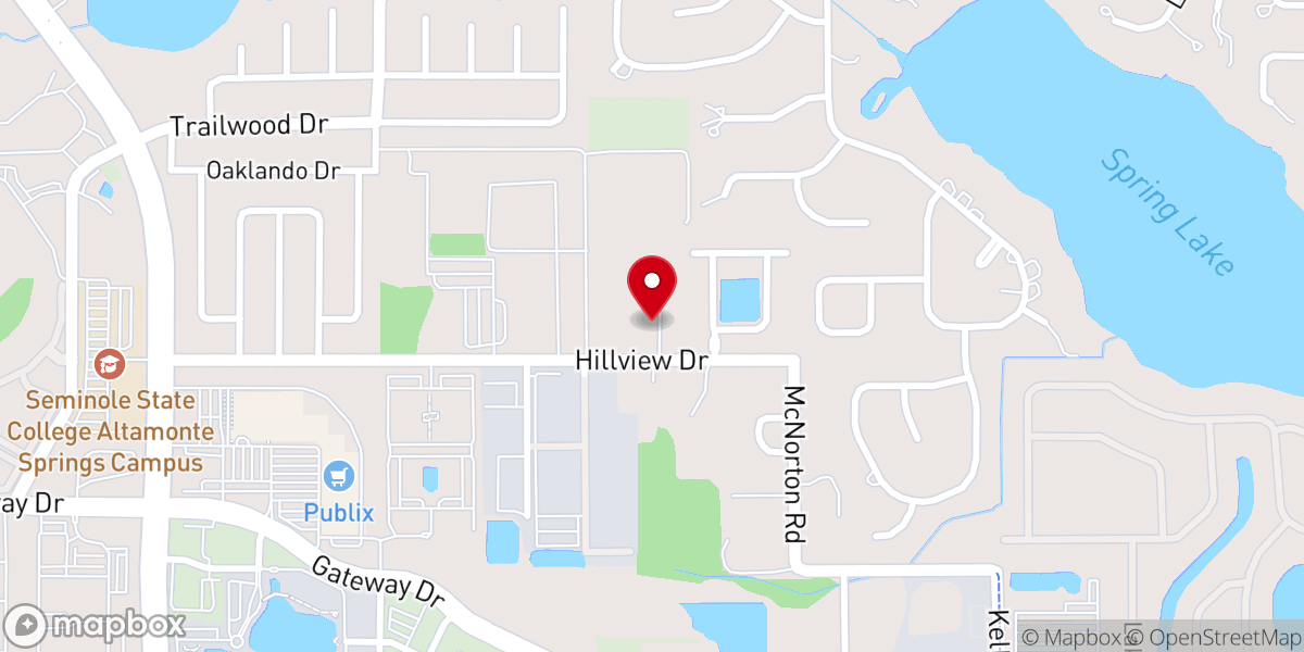Map showing location of Pentecostal Church of God