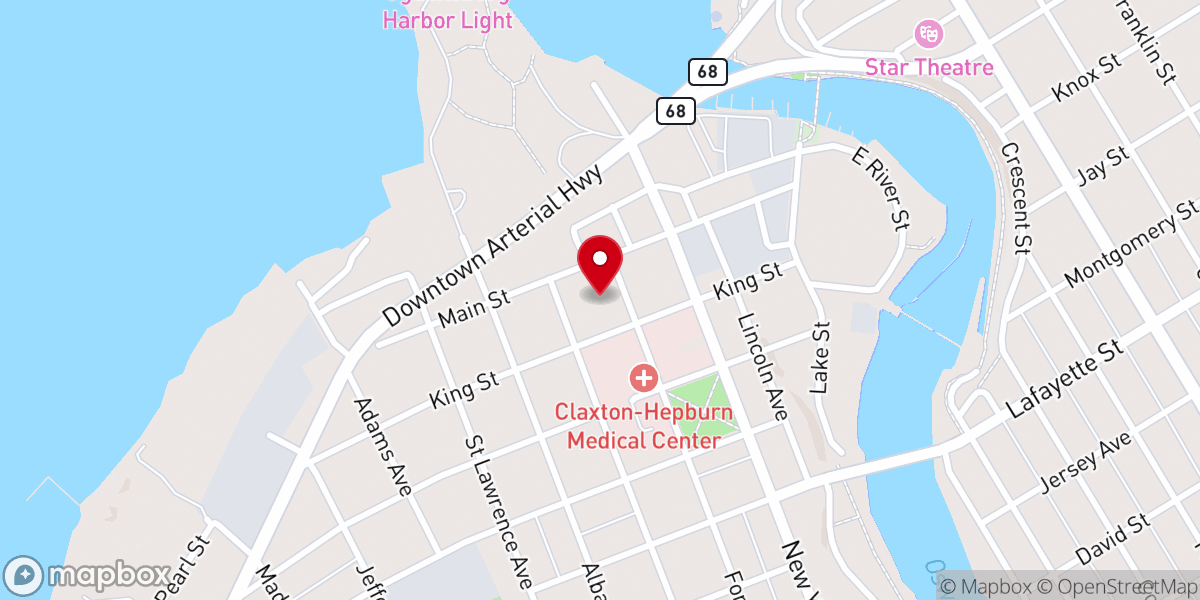 Map showing location of Notre Dame De La Victoire Roman Catholic Church