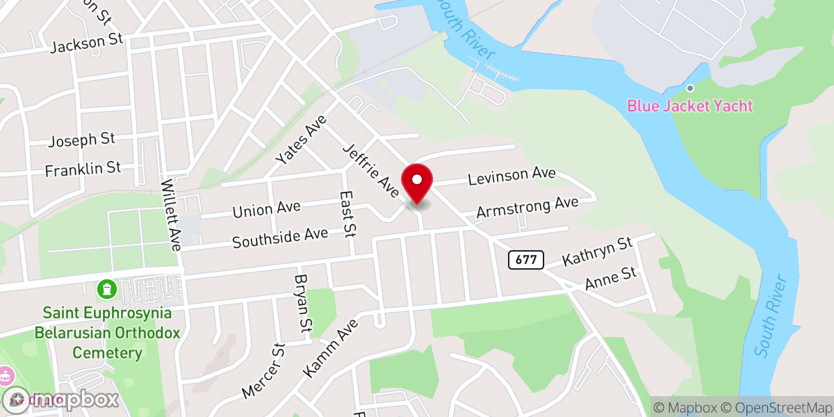 Map showing location of Sts. Peter and Paul Russian Orthodox Church