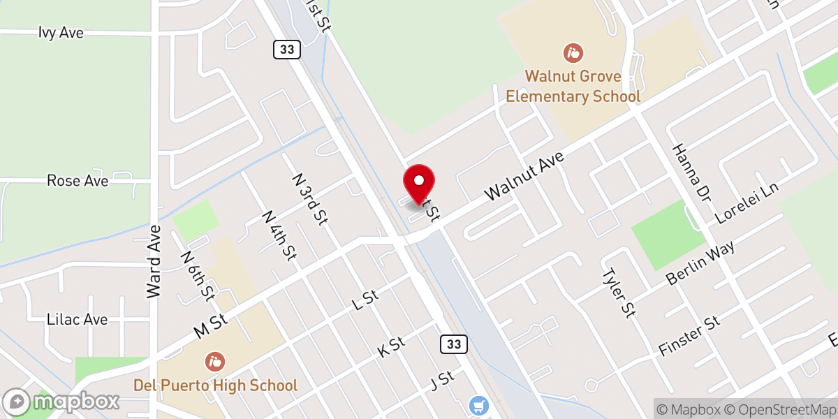 Map showing location of Iglesia Adventista del Séptimo Día Hispana de Patterson / Patterson Hispanic Seventh-Day Adventist Church
