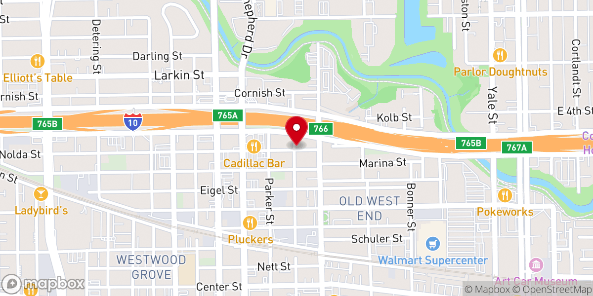 Map showing location of Open Door Deliverance Apostolic Church