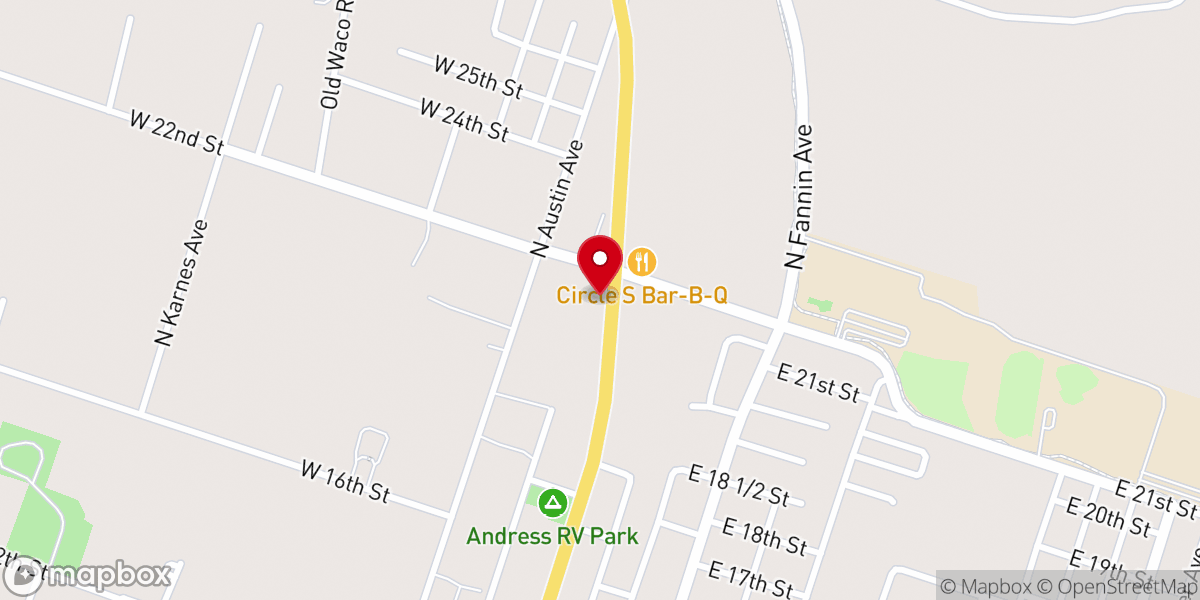 Map showing location of Los Comales