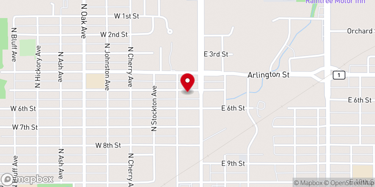 Map showing location of RESTORATIONCHURCH
