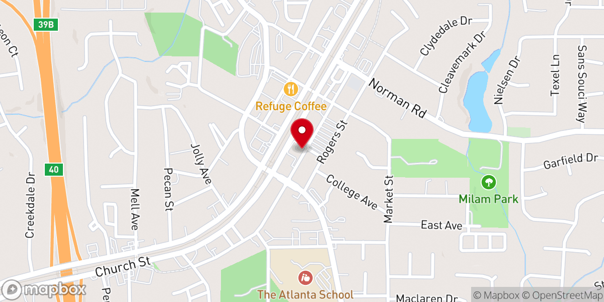 Map showing location of Vertical Life Church-Urdu