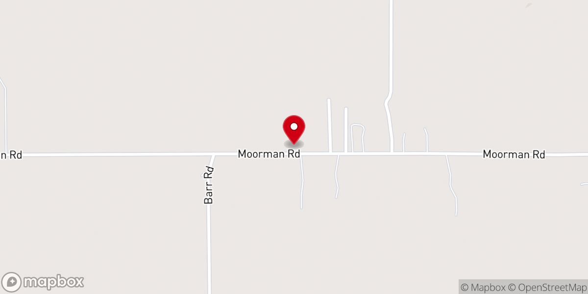 Map showing location of Usher Valley United Methodist
