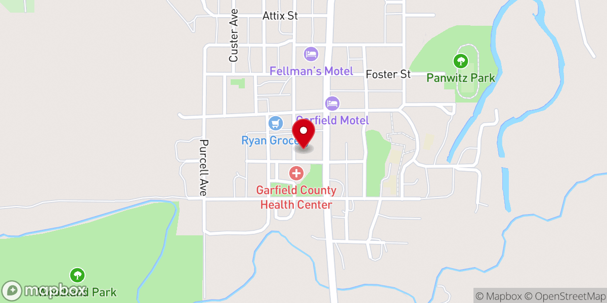 Map showing location of Saint John the Baptist Catholic Church