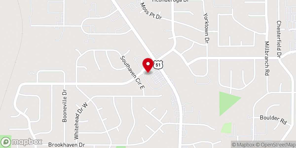 Map showing location of Awakening Church