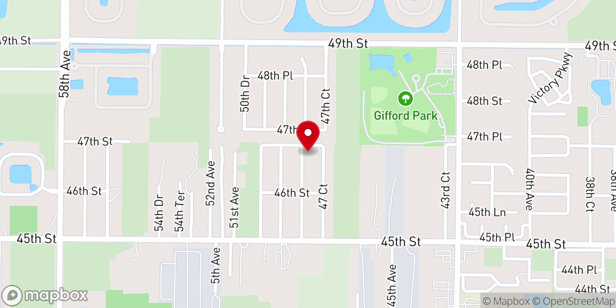 Map showing location of Community Deliverance Temple