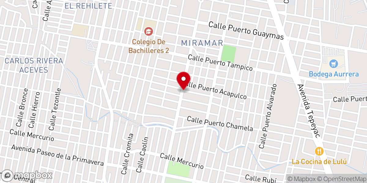 Map showing location of Iglesia Bautista Ancla De Fe Fundamental Independiente