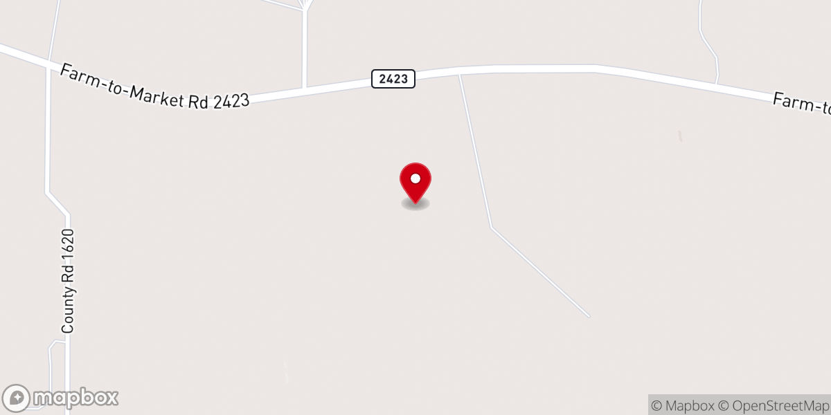 Map showing location of Union Chapel Baptist Church