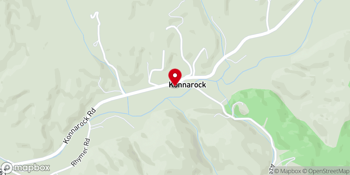 Map showing location of Saint Matthew Lutheran Church