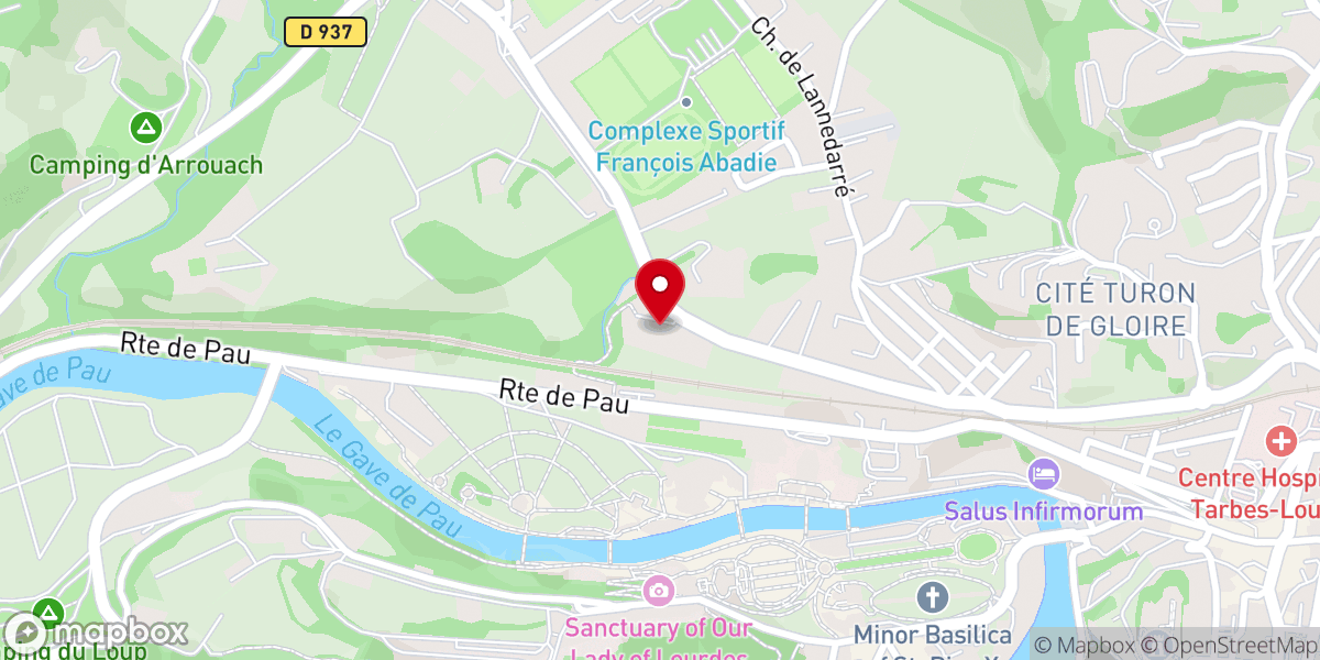 Map showing location of Centre Assomption de Lourdes / Soeurs religieuses de l'Assomption
