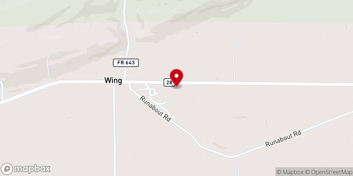 Map showing location of Lighthouse Christian Center