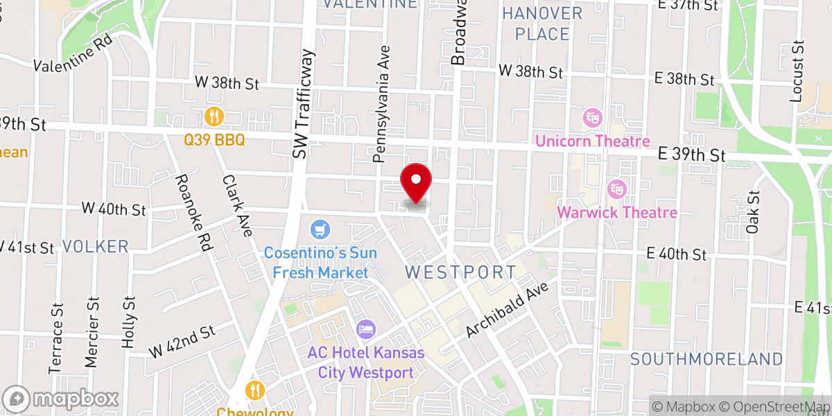 Map showing location of Revolution United Methodist Church