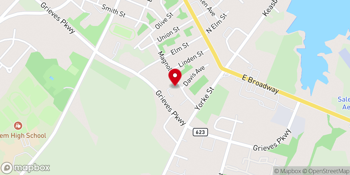 Map showing location of Tabernacle of Praise Holy Church